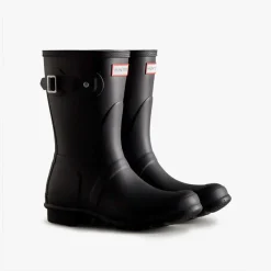 Hunter Original Short Boots Black W