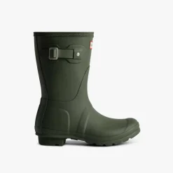 Hunter Original Short Boots Dark Olive W