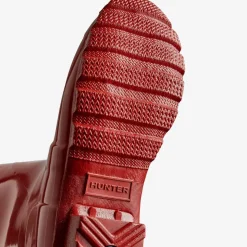 Hunter Original Tall Gloss Boots Military Red