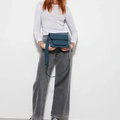 Hvisk Cayman Pocket Glossy Structure Graphite Green