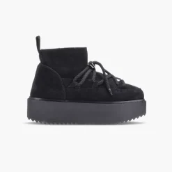Inuikii Classic Low Platform Black W