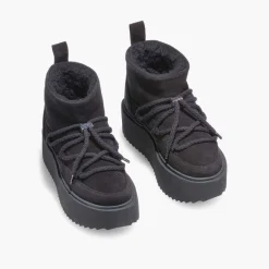 Inuikii Classic Low Platform Black W