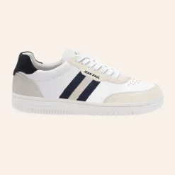 Jean Paul Bozon Court Sneaker White / Navy M