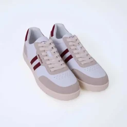 Jean Paul Bozon Court Sneaker White / Red M