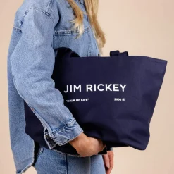 Jim Rickey Double Tote Canvas Navy