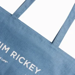 Jim Rickey Double Tote Denim Blue