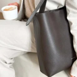 Jim Rickey Naomi Medium Tumbled Coffee