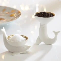 Jonathan Adler Fish Salt & Pepper Sett