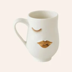 Jonathan Adler Gilded Mr. and Mrs. Muse Mug