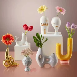 Jonathan Adler Guilded Muse Salvador Vase