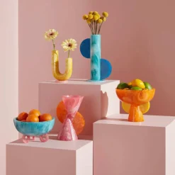 Jonathan Adler Mustique Double Tube Vase