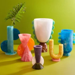 Jonathan Adler Mustique Disc Urn Turkis