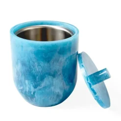 Jonathan Adler Mustique Ice Bucket Blue