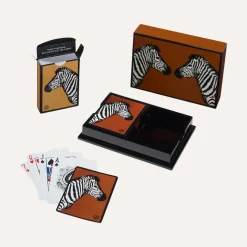 Jonathan Adler Zebra Lakk Kort sett