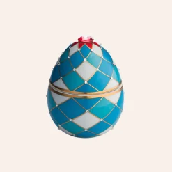 Ladenac Egg Candle 220g Harlequin