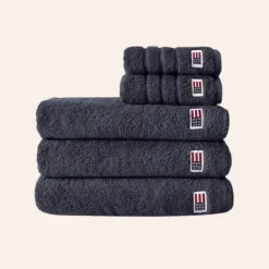 Lexington Badehåndkle 70x130 Charocoal
