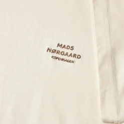 Mads Nørgaard Cotton Jersey Frode Logo Tee Seedpearl