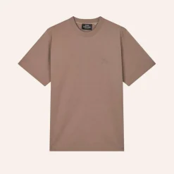 Mads Nørgaard Cotton Jersey Frode Logo Tee Walnut