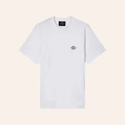 Mads Nørgaard Cotton Logo Tee White