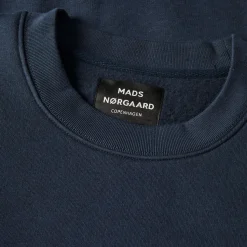 Mads Nørgaard Standard Crew Logo Sweat Parisian Night