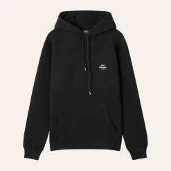 Mads Nørgaard Standard Hoodie Logo Sweat Black