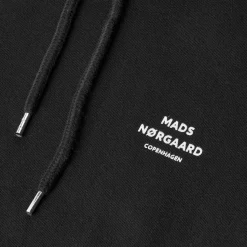 Mads Nørgaard Standard Hoodie Logo Sweat Black