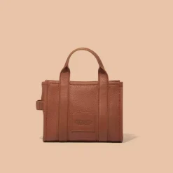Marc Jacobs Leather Small Tote Bag Argan Oil