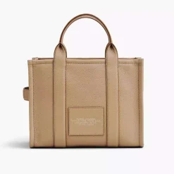 Marc Jacobs Leather Tote Bag Medium Camel