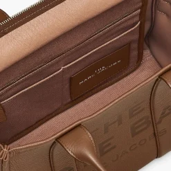 Marc Jacobs Leather Tote Bag Medium Argan Oil