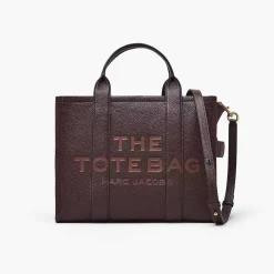 Marc Jacobs Leather Tote Bag Medium Tote Ganache