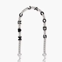Marc Jacobs The Heart Shoulder Strap Black/Silver