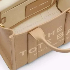 Marc Jacobs The Leather Small Tote Bag Camel