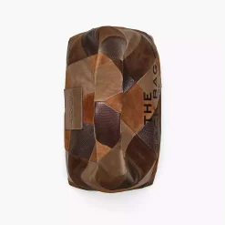 Marc Jacobs The Sack Suede Patchwork Brown Multi