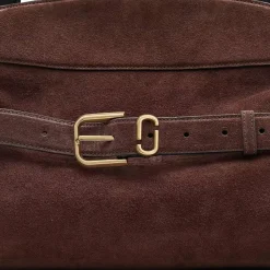 Marc Jacobs The Satchel Suede Dark Brown