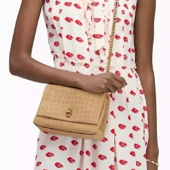 Marc Jacobs The Slim Dual Chain Shoulder Sahara