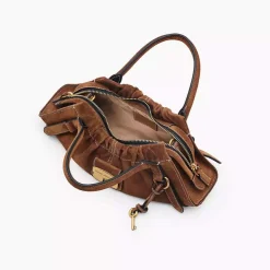 Marc Jacobs The Small Satchel Suede Copper