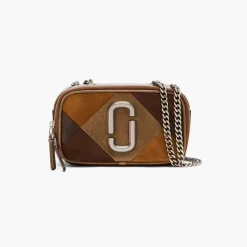 Marc Jacobs The Softshot Suede Patchwork Brown Multi