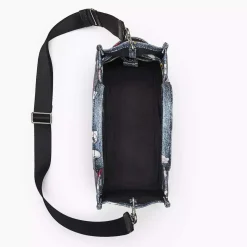 Marc Jacobs The Trompe L'Oeil Trinket Canvas Medium Tote Bag Wash Multi