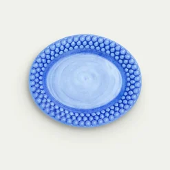 Mateus Bubbles Plate Light Blue 20x16cm