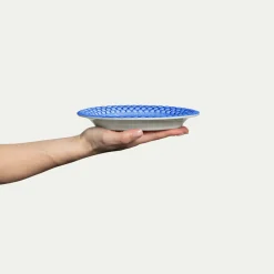 Mateus Bubbles Plate Light Blue 20x16cm
