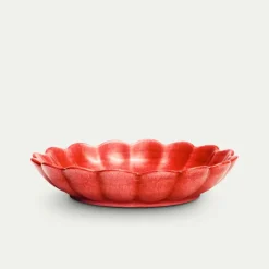Mateus Oyster Bowl 24cm/90cl Red Painted