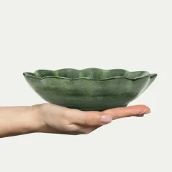 Mateus Oyster Bowl 18x16cm Forrest Green
