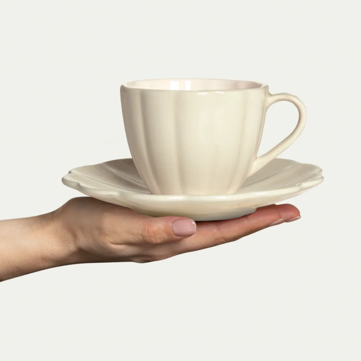 Mateus Oyster Kopp m/Fat 25cl Sand