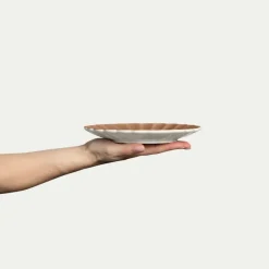 Mateus Oyster Tallerk Cinnamon 20cm
