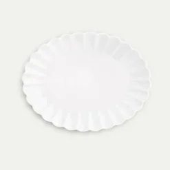 Mateus Oyster Tallerken 35*30cm Hvit
