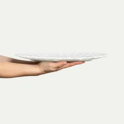 Mateus Oyster Tallerken 35*30cm Hvit