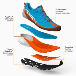 Merrell Agility Peak 5 GTX Black/Tangerine M