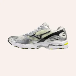 Mizuno Wave Rider 10 Snow White/Black/Sylvan Green W