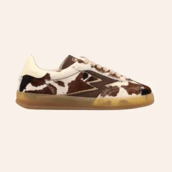 Moa Concept Cow Print Horsy Brown Ivory W