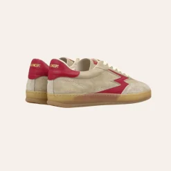 Moa Consept Club Sand Suede Blood Red W